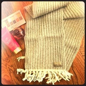 🚫SOLD! Coach Gray Scarf